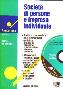 DE STEFANIS CINZIA, Societ� di persone e impresa individuale