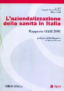 ANESSI PESSINA-CANTU, AZIENDALIZZAZIONE DELLA SANITA