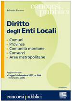BARUSSO EDOAEDO, Diritto degli Enti Locali