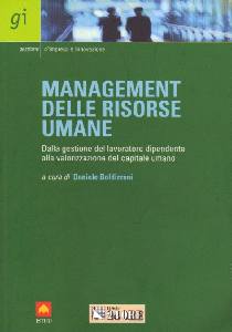 BOLDIZZONI DANIELE, Management delle risorse umane