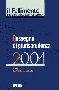 LO CASCIO GIOVANNI, Fallimento