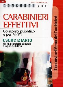 AA.VV., Carabinieri effettivi VFP1. Eserciziario