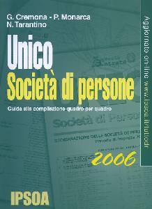 CREMONA-MONARCA, Unico societ� di persone  2006