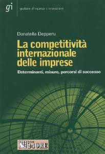 DEPPERU DONATELLA, La competitivit� internazionale delle imprese