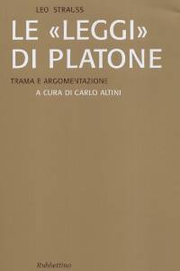 STRAUSS LEO, Le leggi di Platone