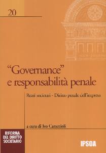 CARACCIOLI IVO, Governance e responsabilit� penale