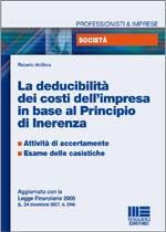 ANTIFORA ROBERTO, La deducibilit� dei costi dell