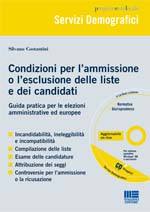 COSTANTINI SILVANO, Condizioni per l