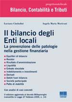 CIMBOLINI LUCIANO, Bilancio degli enti locali Patologie finanziarie