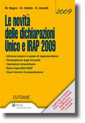 AA.VV., Le novit� delle dichiarazioni dei redditi unico 09