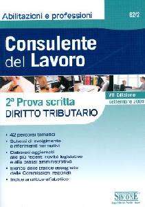 SIMONE, Consulente del lavoro 2� prova scritta