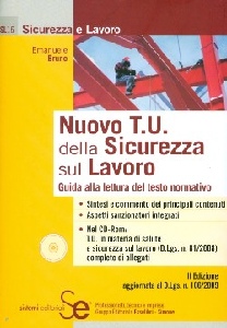 BRUNO EMANUELE, Nuovo T.U. della sicurezza sul lavoro