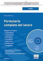 MARRUCCI MAURO, Formulario completo del lavoro