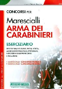 AA.VV., Marescialli arma dei carabinieri eserciziario