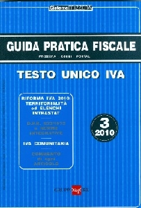 FRIZZERA, Testo unico IVA  Riforma IVA 2010  n.3