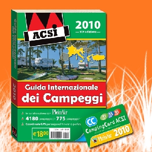 ACSI, Guida internazionale dei campeggi - ed. 2010