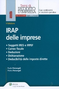 PETRANGELI PAOLO, Irap delle imprese