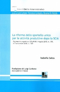SALZA ISABELLA, Riforma dello sportello unico attivit� produttive