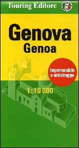 TOURING TCI, Genova. Carta stradale 1:10.000