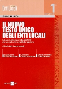 ITALIA - CAMARDA, Il nuovo testo unico degli enti locali
