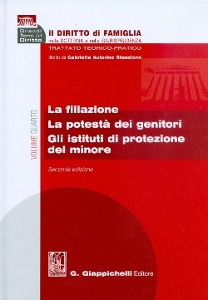 STANZIONE GABRIELLA, La filiazione la potest� dei genitori