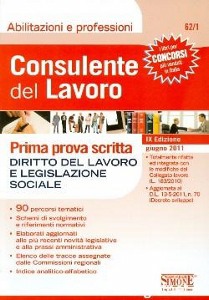 SOLOMBRINO MARIAROSA, Consulente del lavoro, 1� prova scritta