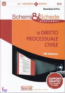 DI PIRRO MASSIMILIAN, Schemi e schede di diritto processuale civile