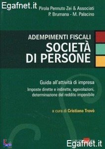 BRUMANA - PALACINO, Adempimenti fiscali societ� di persone