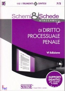 PETRUCCI ROSSANA/ED, SCHEMI E SCHEDE DI DIRITTO PROCESSUALE PENALE