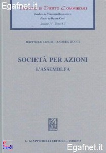 LENER - TUCCI, Societ� per azioni L