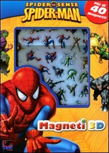 MARVEL, SPIDER SENSE SPIDER-MAN con pi� di 40 magneti 3Dd