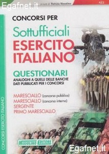 NISSOLINO PATRIZIA, Sottufficiali esercito italiano  Questionari