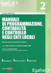 BERTOCCHI - BISIO -, Manuale di programmazione contabilit� e controllo