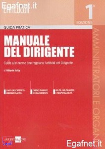 ITALIA VITTORIO, Manuale del dirigente