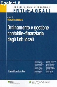 ASTEGIANO GIANCARLO, ordinamento e gestione contabile finanz.