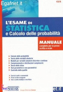 IODICE CARLO, Esame di Statistica e calcolo probabilit�