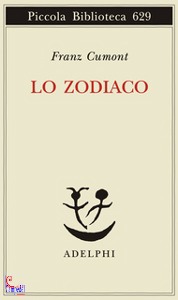 Cumont  Franz, Lo zodiaco