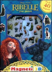 DISNEY, ribelle the brave magneti 3d
