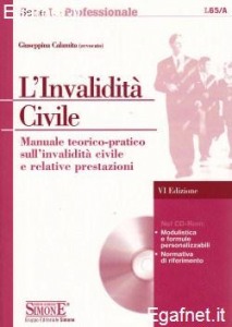 CALAMITA GIUSEPPINA, Invalidit� civile