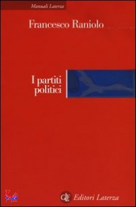RANIOLO FRANCESCO, i partiti politici