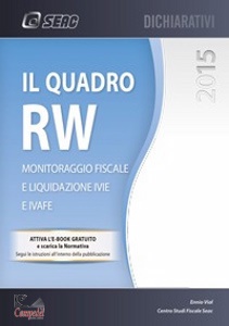 VIAL - MERIGHI, Il Quadro RW e imposte patrimoniali estere 2015