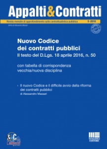 MASSARI A. /ED., Nuovo Codice dei contratti pubblici