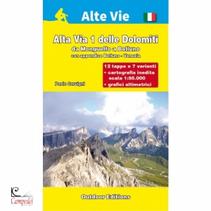 CERVIGNI PAOLO, Alta Via 1 delle Dolomiti