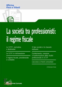 , La societ� tra professionisti: regime fiscale