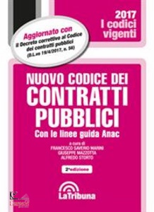 MARINI - STORTO - .., Nuovo codice dei contratti pubblici