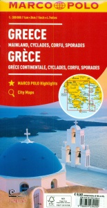 MARCO POLO, Grecia carta 1:300.000