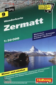 AA.VV., Carta escursionistica zermat