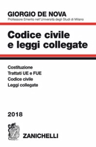 DE NOVA GIORGIO, Codice civile e leggi collegate 2018