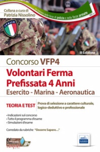 NISSOLINO PATRIZIA, Concorsi per vfp 4 volontari in ferma prefissata