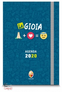 AA.VV., Agendina giornaliera "La Gioia" Shalom 2020